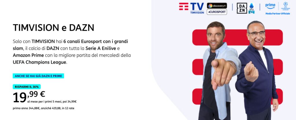 La Serie A di DAZN a 19,90 € per tutto il 2025
