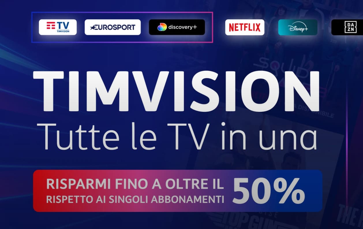Abbonamenti TIMVision in sconto Sconto sulle Offerte di TIMVision