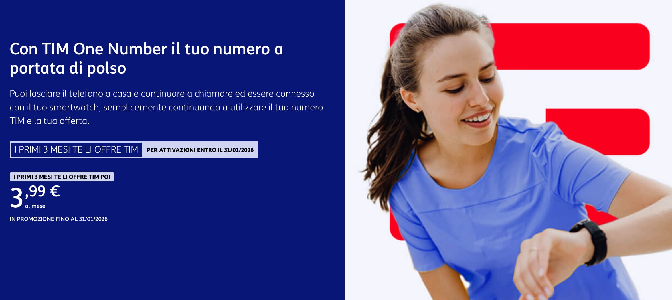 TIM One Number gratis