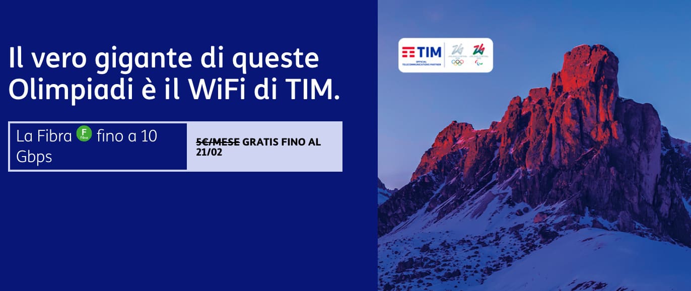 Offerta sulla Fibra di TIM