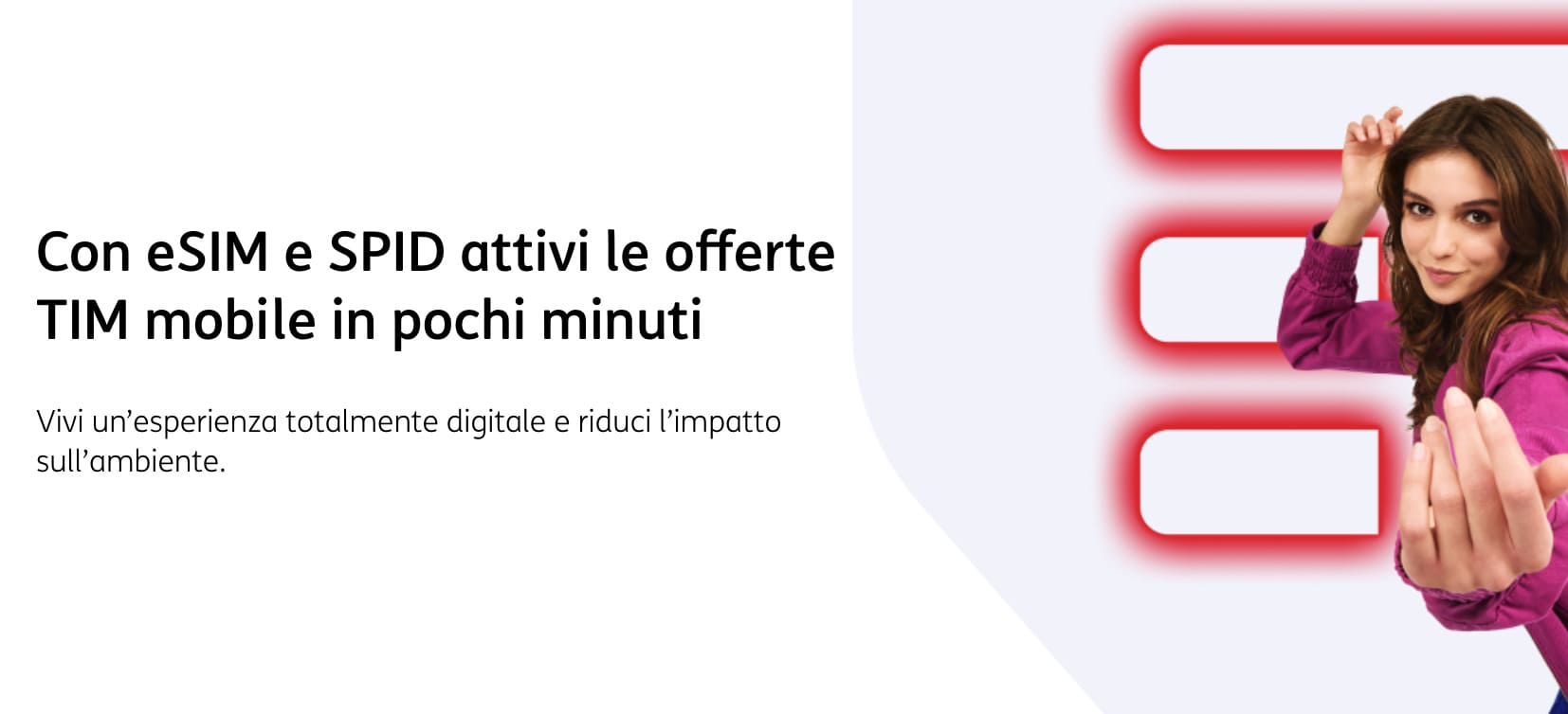 Attiva l'eSIM di TIM