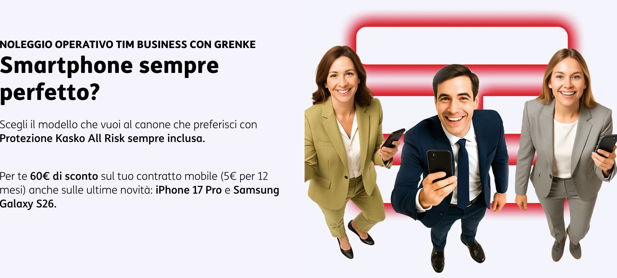 Noleggio Smartphone con TIM Business