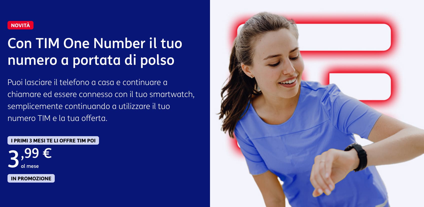 TIM One Number è gratis per 3 mesi attivandolo in estate
