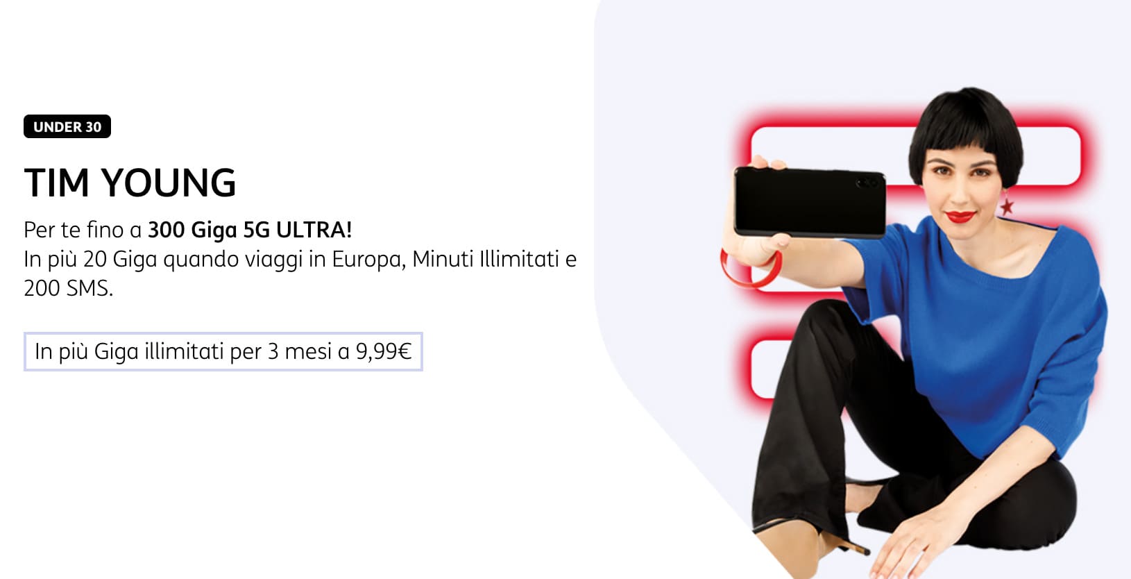 Offerte estate per TIM Young